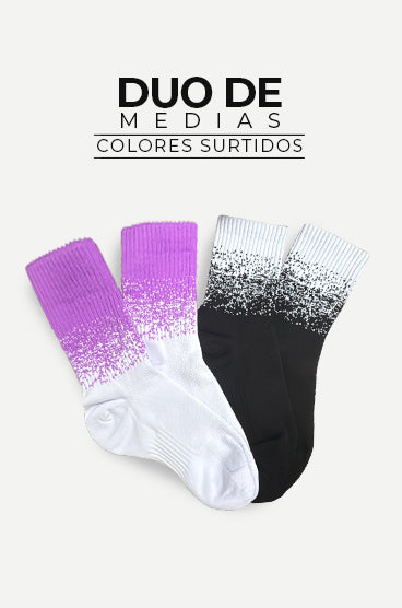 Medias Tobillera Degradada Dama x 2