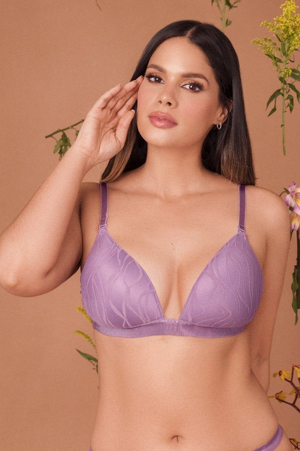 Brasier Triangular en Blonda