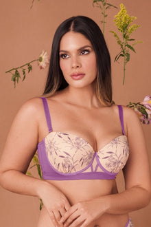 Brasier Strapless Estampado
